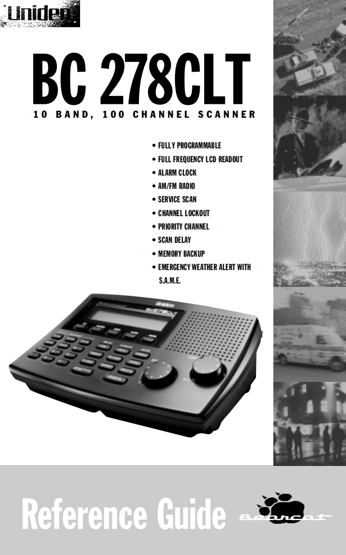 Bearcat_BC278CLT_(Manual操作说明书手册)