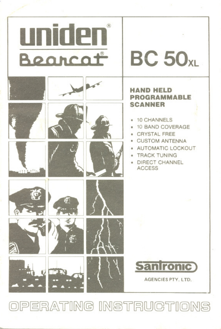Bearcat_BC50XL_(Manual操作说明书手册)