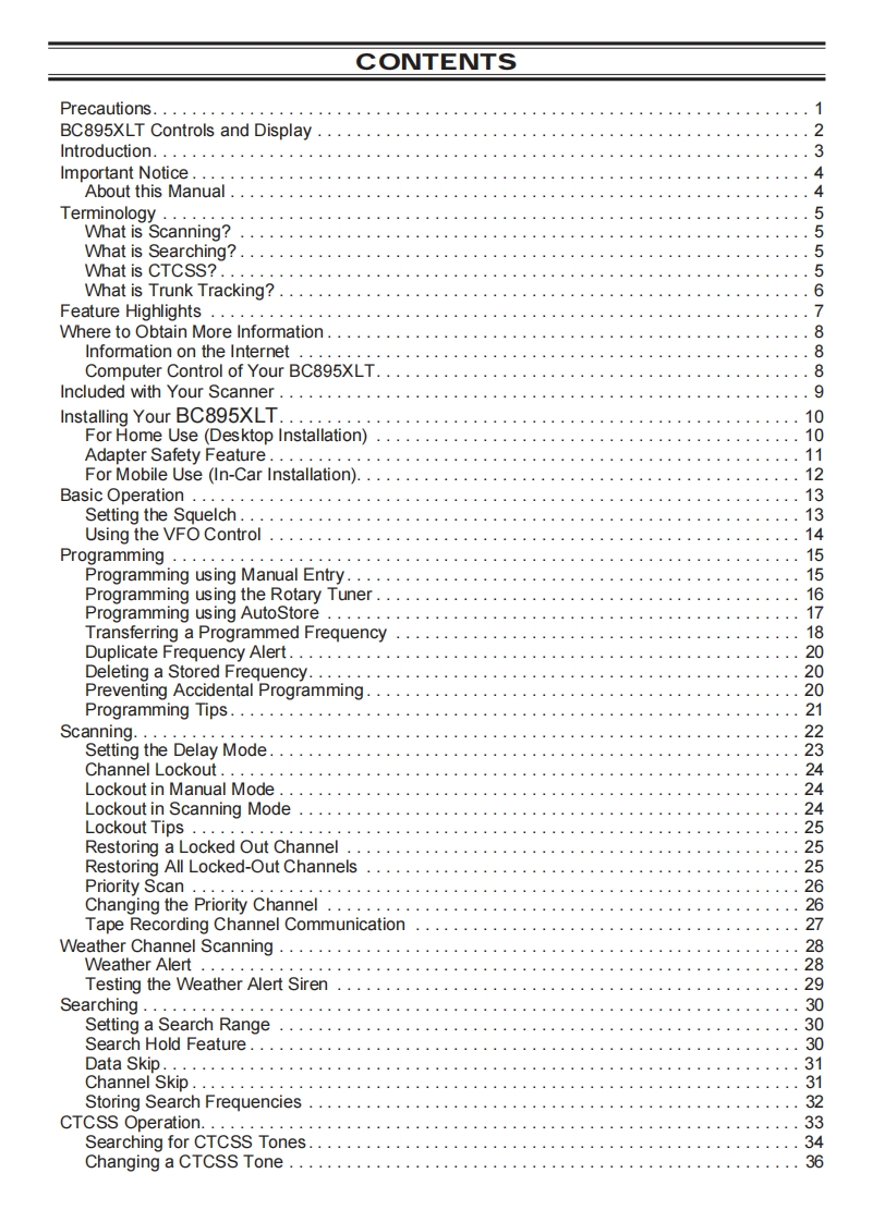 Bearcat_BC895XLT_(Manual)维修手册