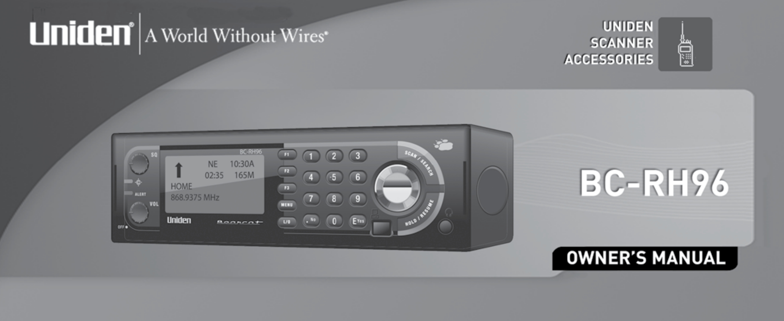 Bearcat_BCRH96_(Manual操作说明书手册)