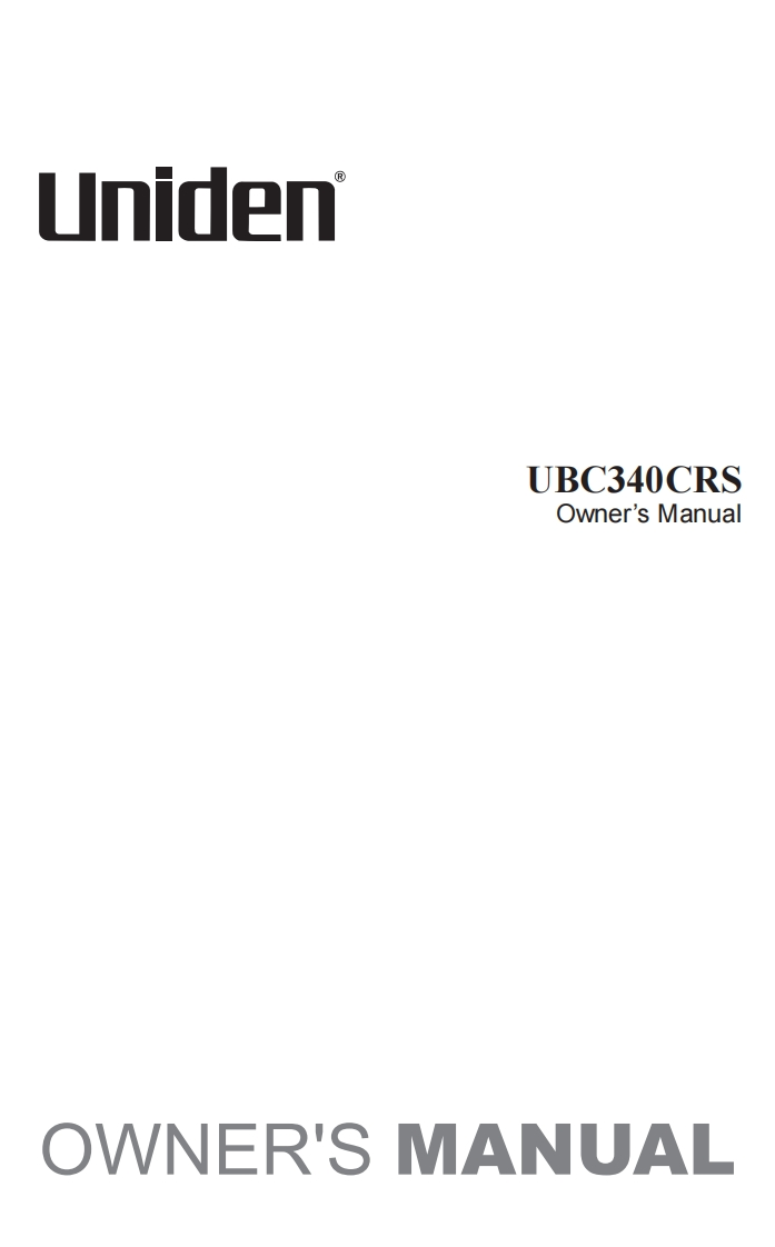 Bearcat_UBC340CRS_(Manual操作说明书手册)