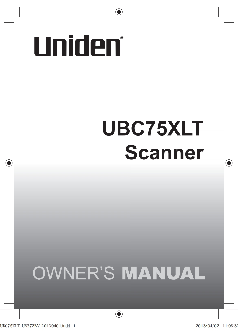 Bearcat_UBC75XLT_(Manual操作说明书手册)