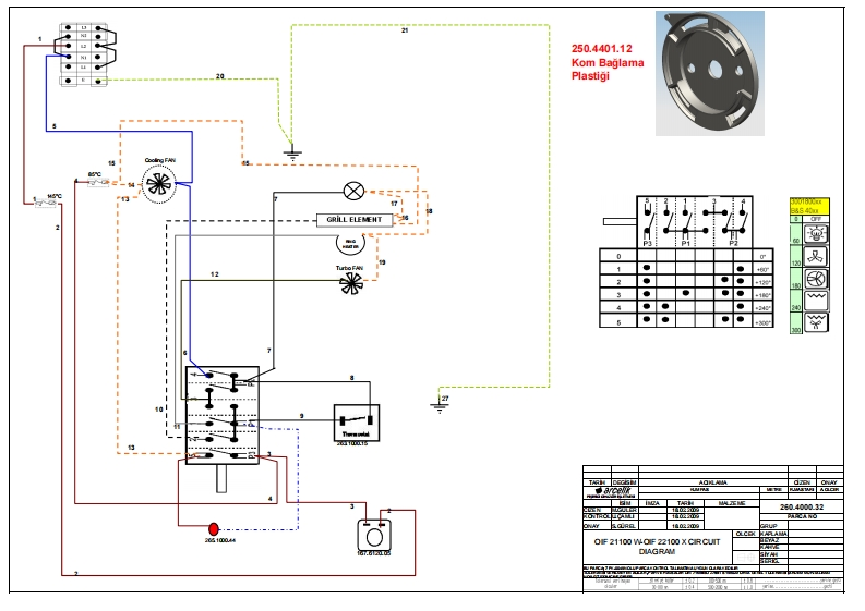 Beko-BIF16100X-Single-Oven-电器原理图册