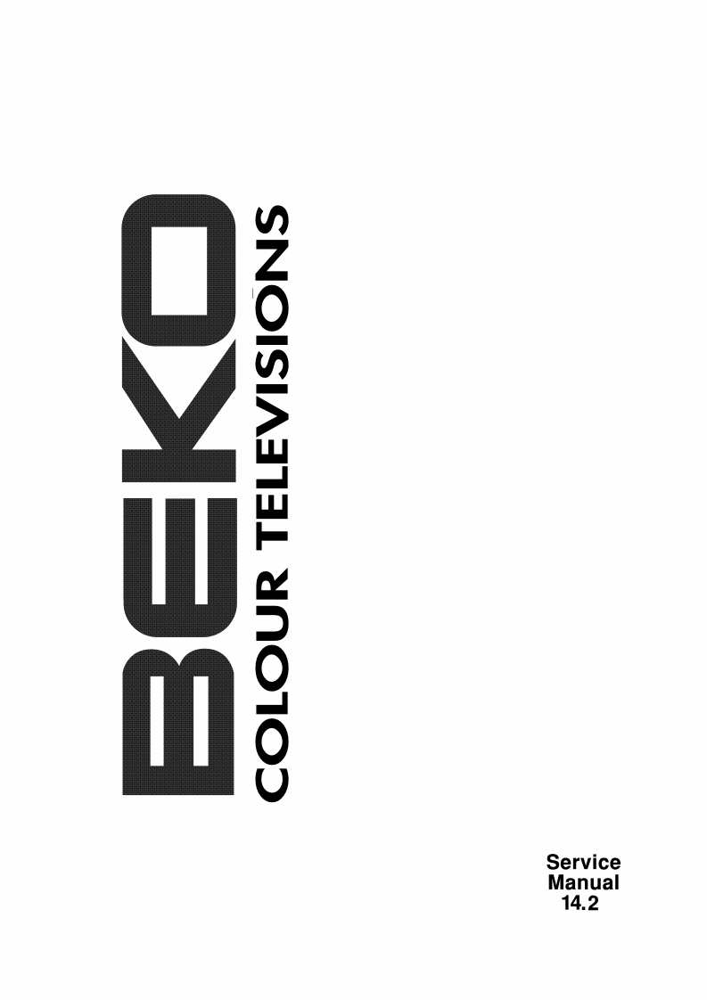 Beko14-1-2维修手册