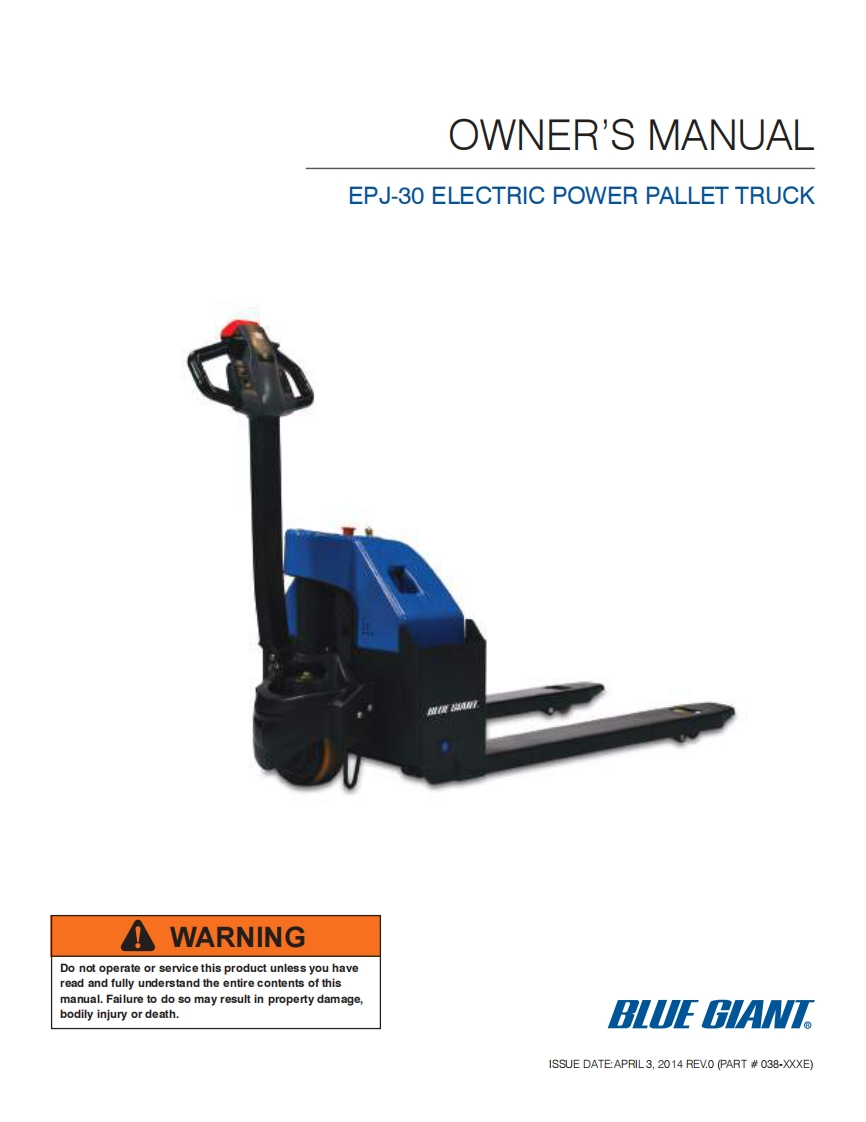 Big-Joe-EPJ-30-Pallet-Truck-Owners-Manual-PDF操作说明书手册新质力文库 - 聚焦新质生产力发展的数字化知识库_行业洞察 / 理论成果 / 实践指南免费下载新质力文库