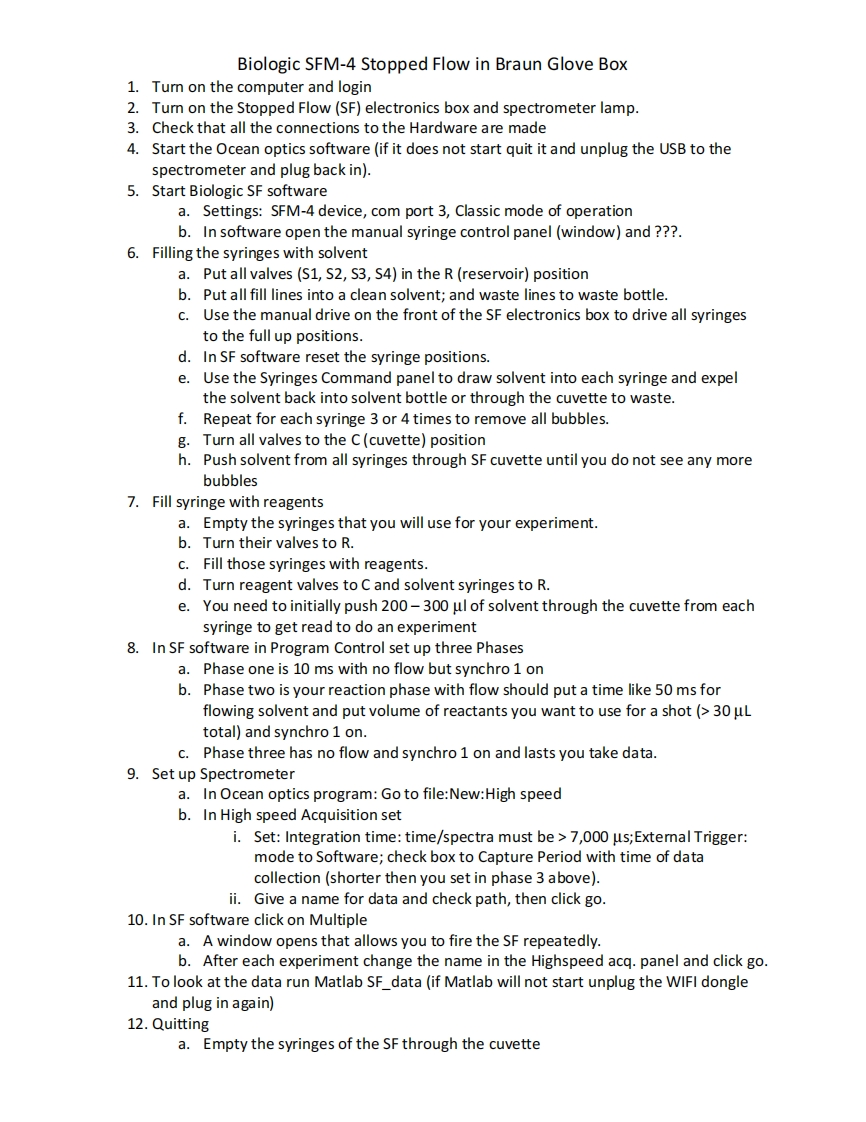 Biologic-SFM-user-manual操作说明书手册