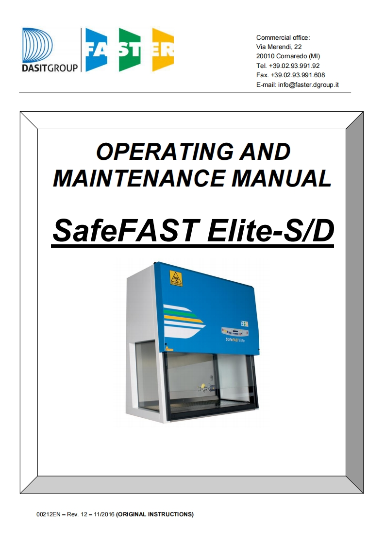 Biopharma-class-II-cabinets-safeFAST-elite_用户操作说明书手册
