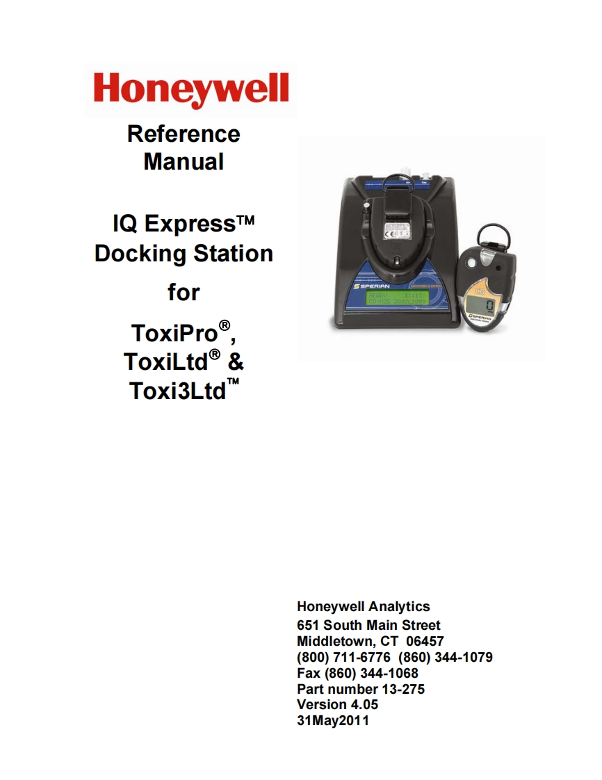 Biosystems-ToxiPro-IQ-Express-Docking-Station-手册说明书指南