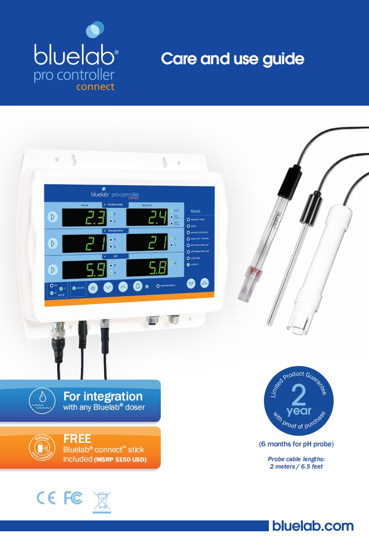 Bluelab-ProControllerConnect-手册说明书指南-WEB_V02_21032018