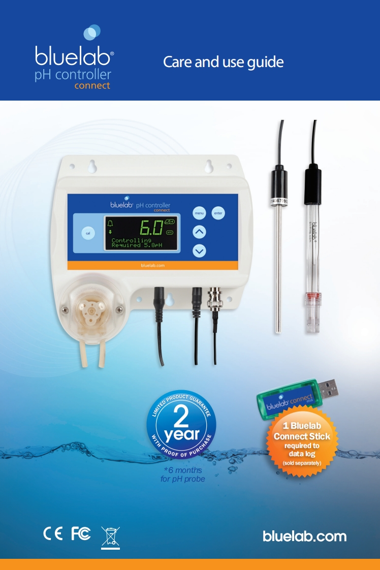 Bluelab-pHControllerConnect-手册说明书指南-ENG-V02_200818