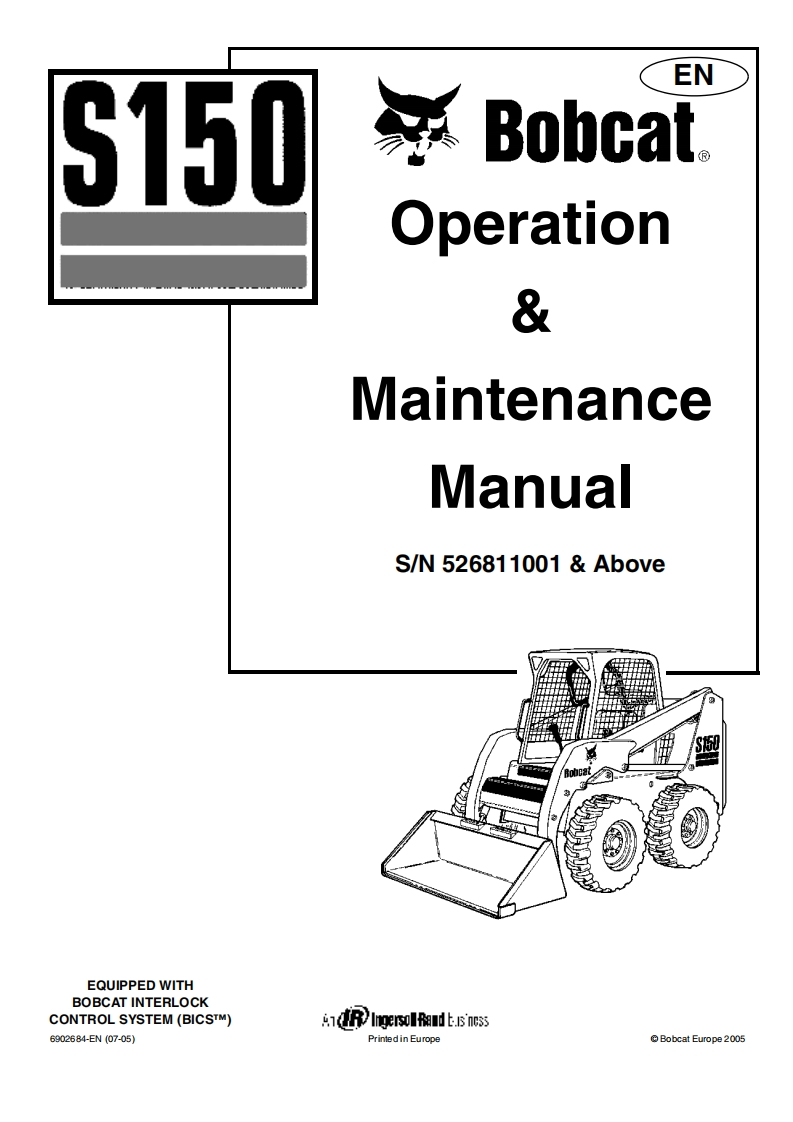Bobcat-S150-Loader-Service-Repair-Manual