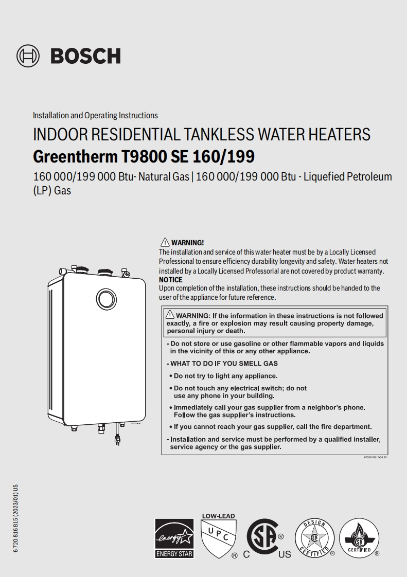 Bosch_Greentherm_T9800SE_199_安装说明书手册
