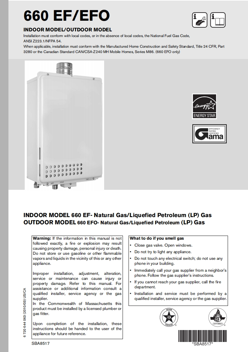 Bosch_Therm_660EF_660EFO_安装说明书手册