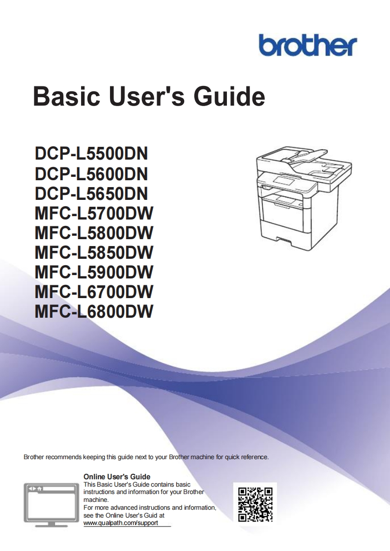 Brother-5600-5650-5800-5900-User-Guide操作说明书手册