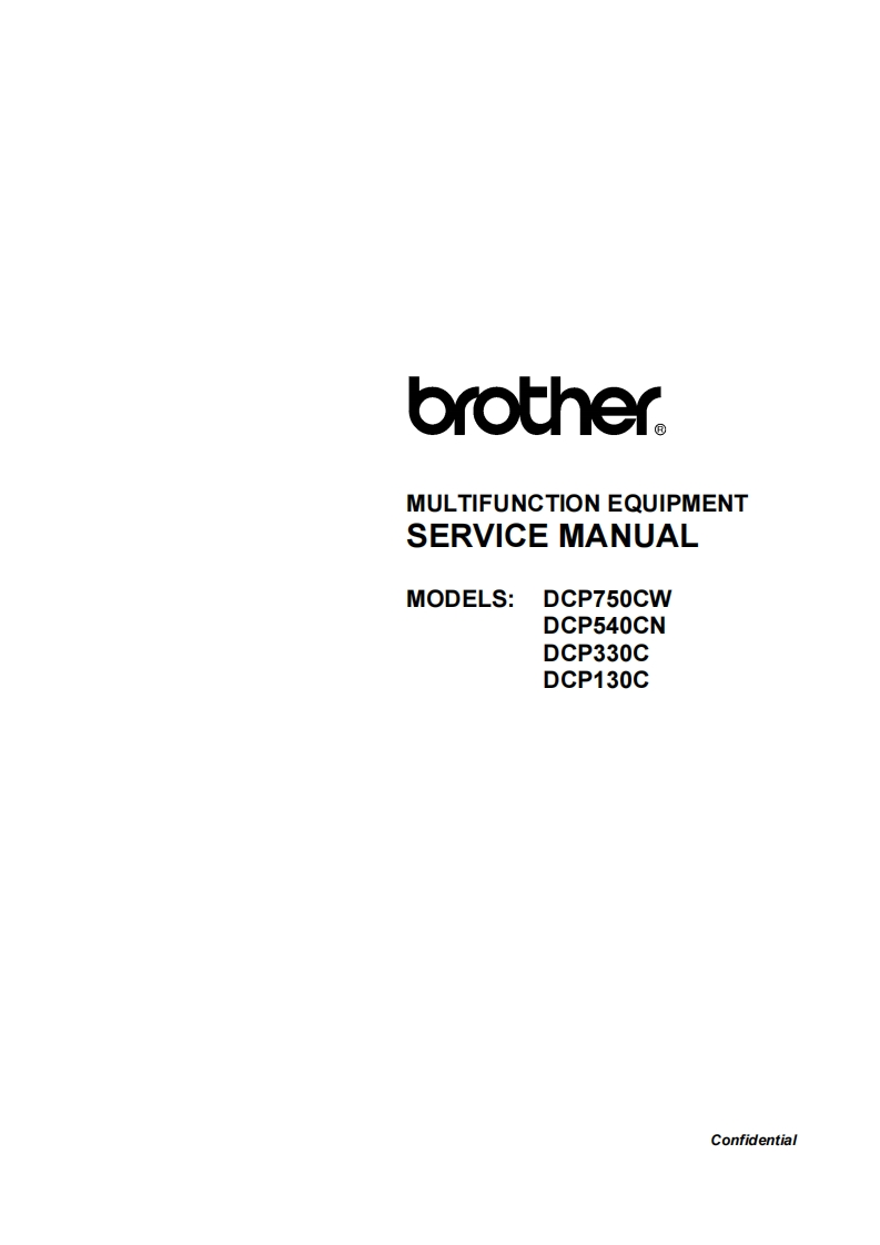 Brother-DCP-130C--DCP-330C--DCP-540CN--DCP-750CW-维修手册含电器原理图-67584383add46