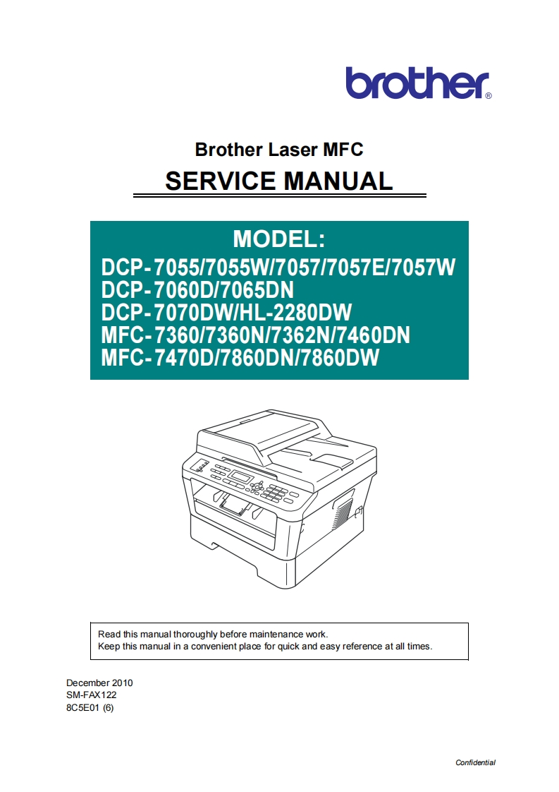 Brother-DCP-7055--7055W--7057--7057E--7057W--DCP-7060D--7065DN--DCP-7070DW--HL-2280DW--MFC-7360--7360N--7362N--7460DN--MFC-7470D--7860DN--7860DW-维修手册含电器原理图-67449a0d729dd