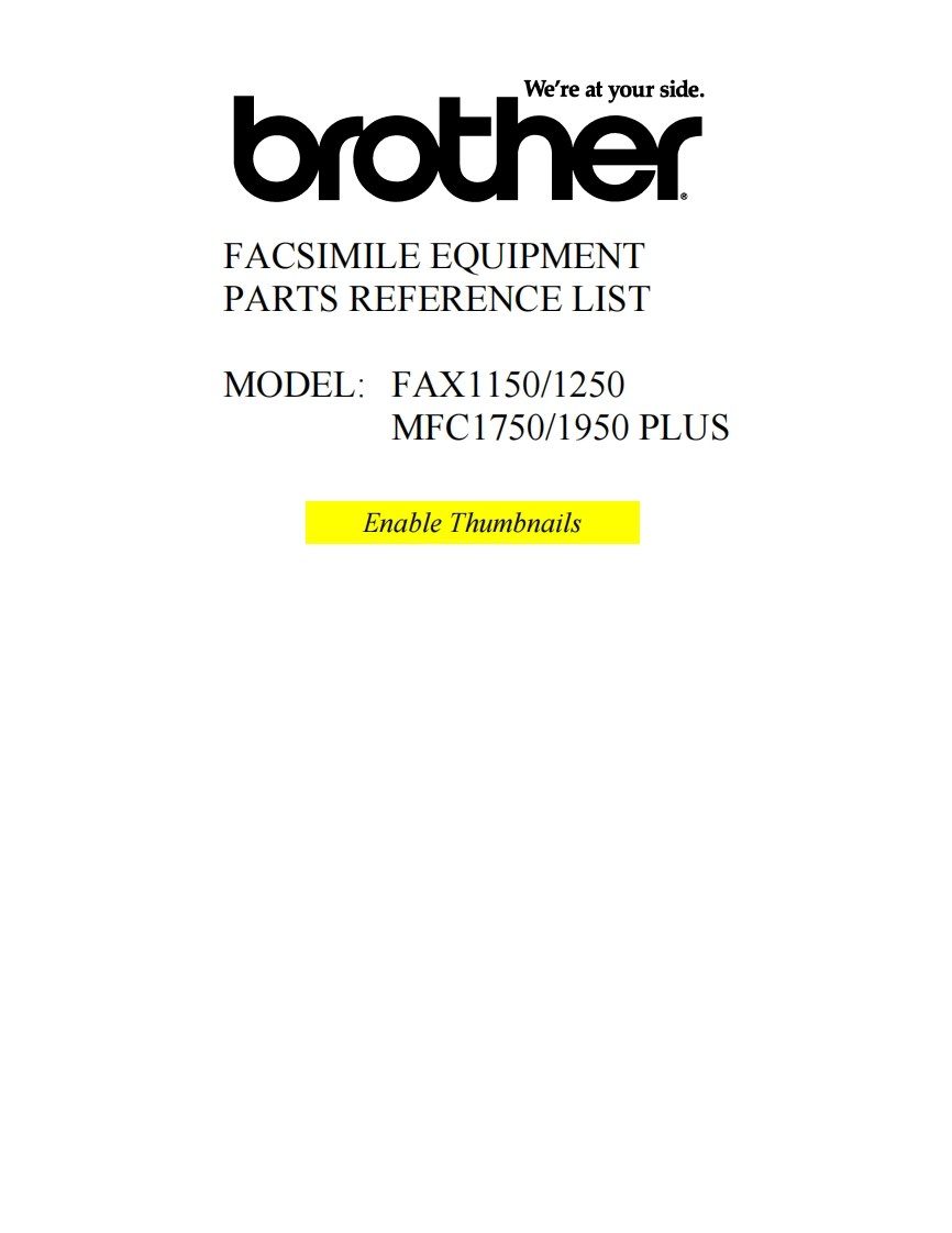 Brother-FAX-1150--FAX-1250--MFC-1750--MFC-1950-PLUS-零部件拆装手册-67461f073a6eb