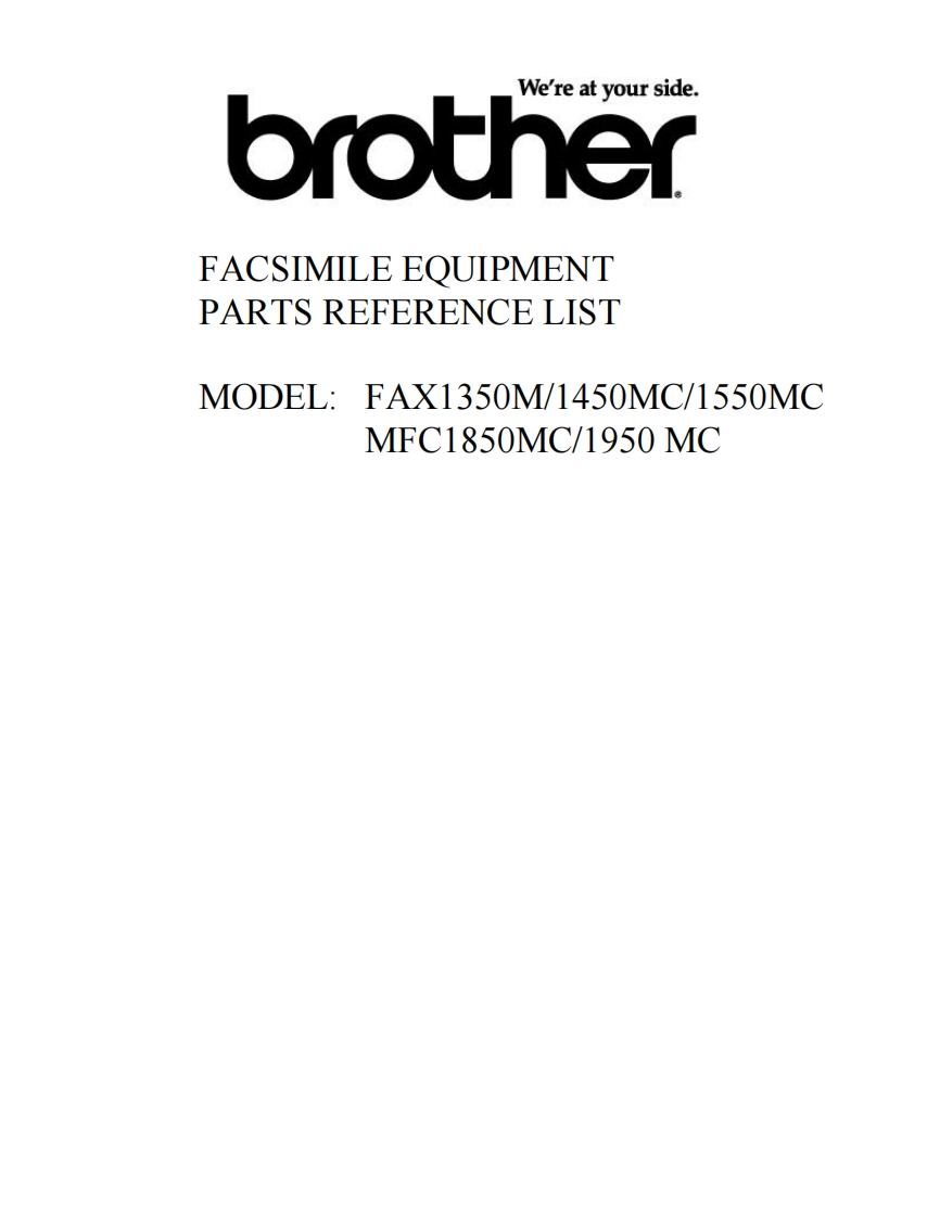 Brother-FAX-1350M--FAX-1450MC--FAX-1550MC--FAX-1850MC--FAX-1950MC-零部件拆装手册-67462e277baed