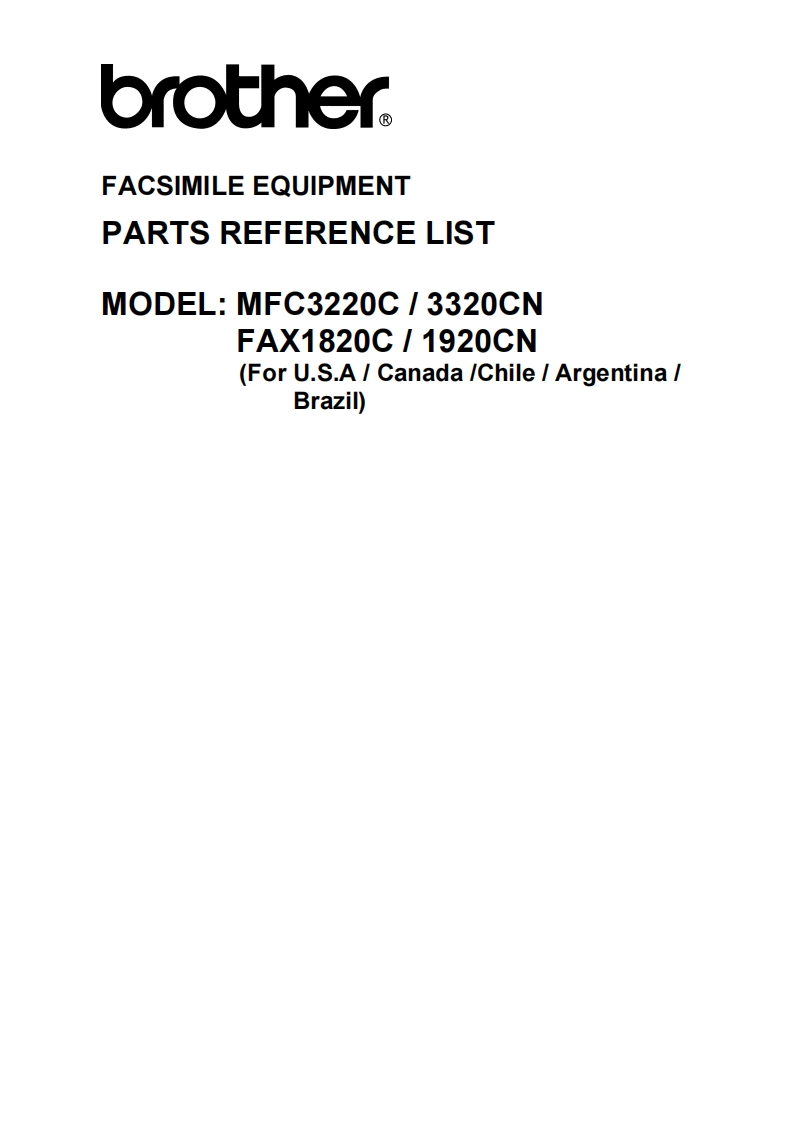 Brother-FAX-1820C--FAX-1920CN--MFC-3220C--MFC-3320CN-零部件拆装手册-6751b93f1dc77
