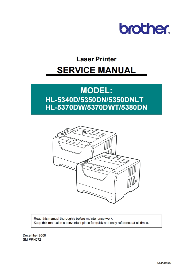 Brother-HL-5340---5350---5350---5370---5380-维修维护手册
