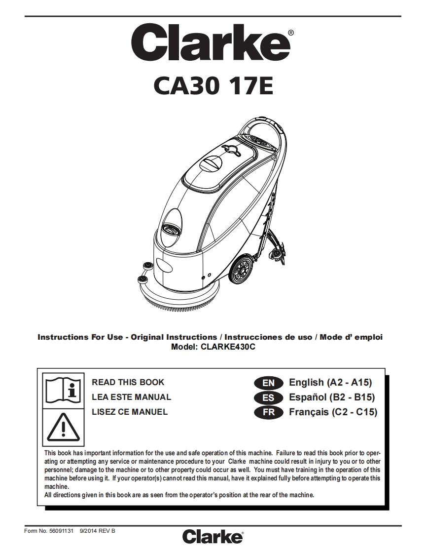 CA30-17E-manual操作与维护手册