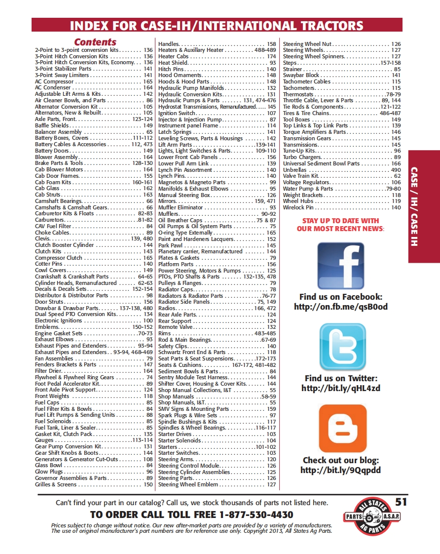 CASE-IH-Tractor-Parts-Catalog-2013维修手册