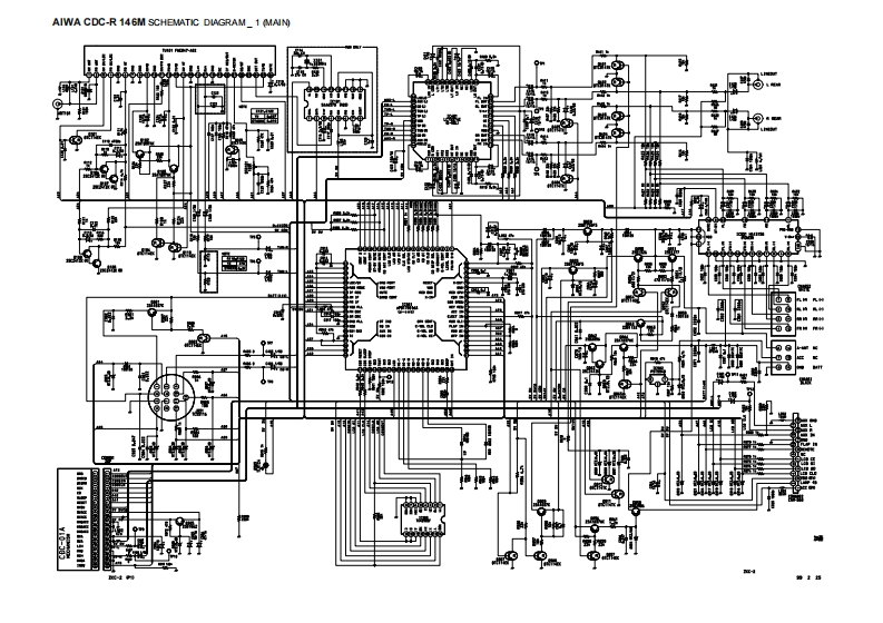 CDC-R146M维修手册含电器原理图