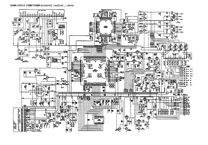 CDC-X176M_X1760M维修手册含电器原理图