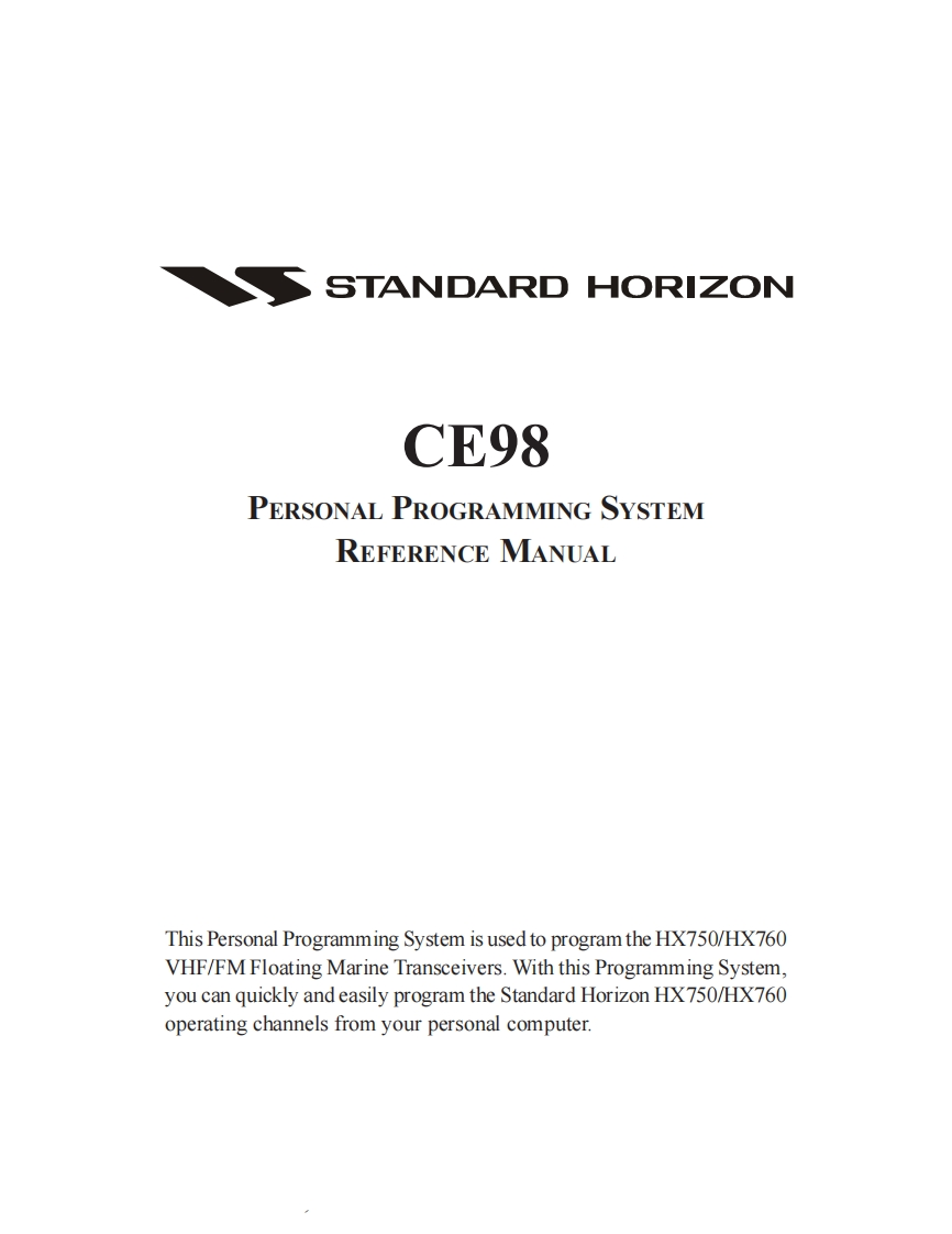 CE98_Reference_使用说明书手册