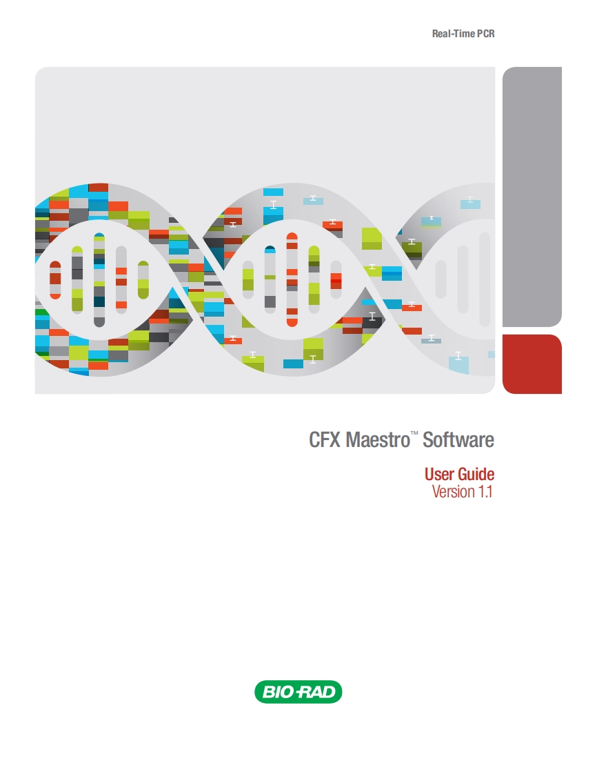 CFX-Maestro™-Software-manual标准操作说明书手册