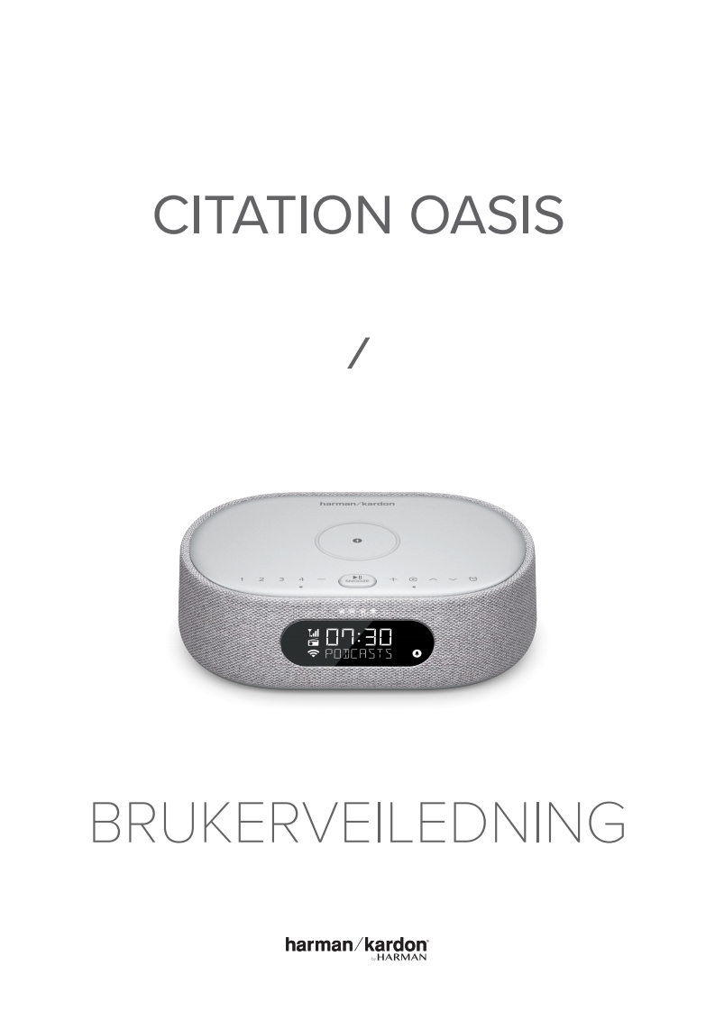 CH_HK_Citation_OASIS_使用说明书手册_withoutDAB_SOP_NO_V1