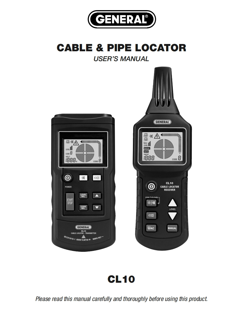 CL10-手册说明书指南