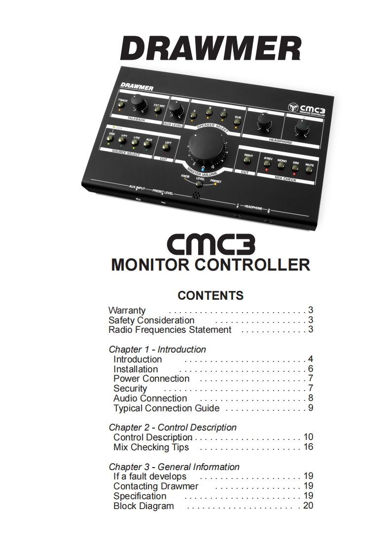 CMC3_操作说明书手册