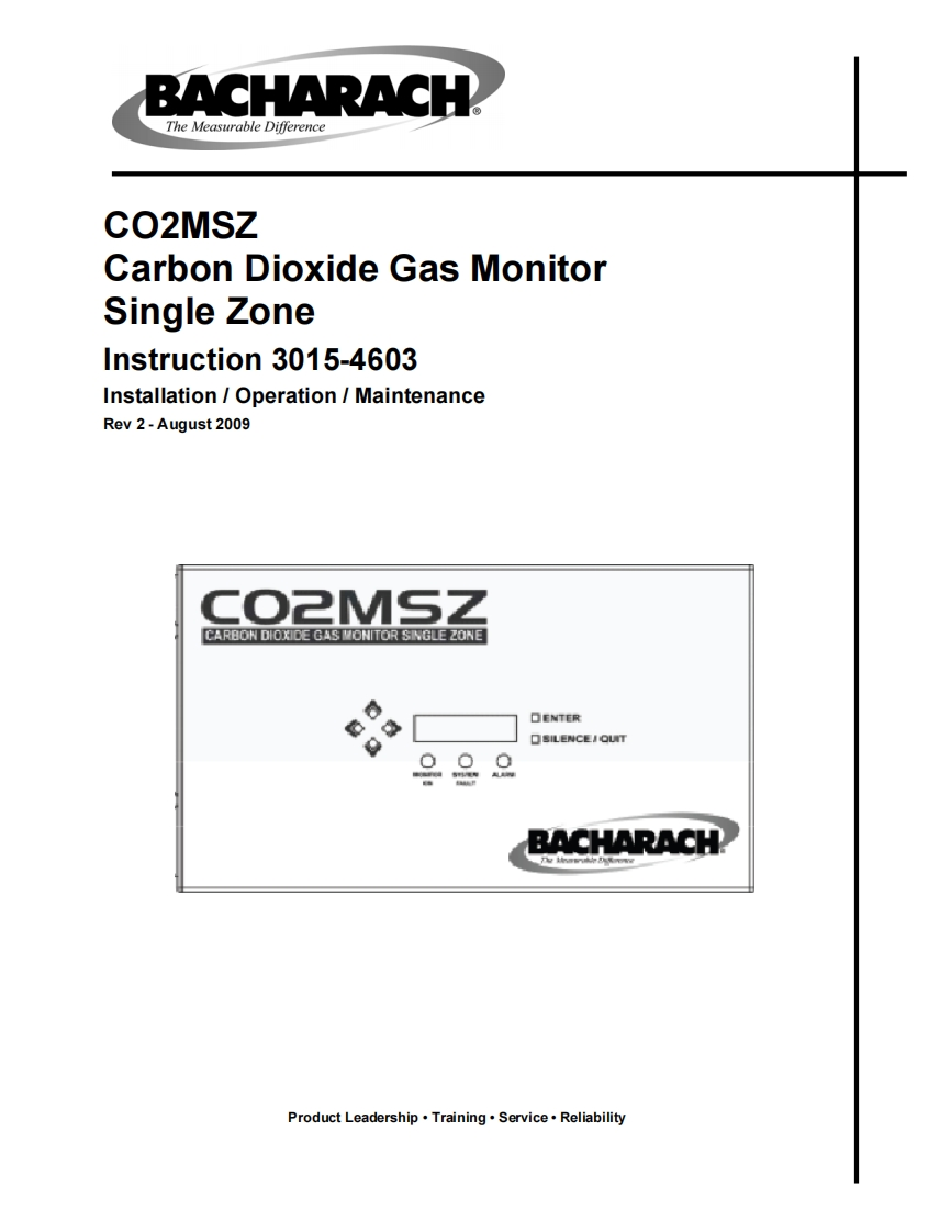 CO2MSZ-手册说明书指南