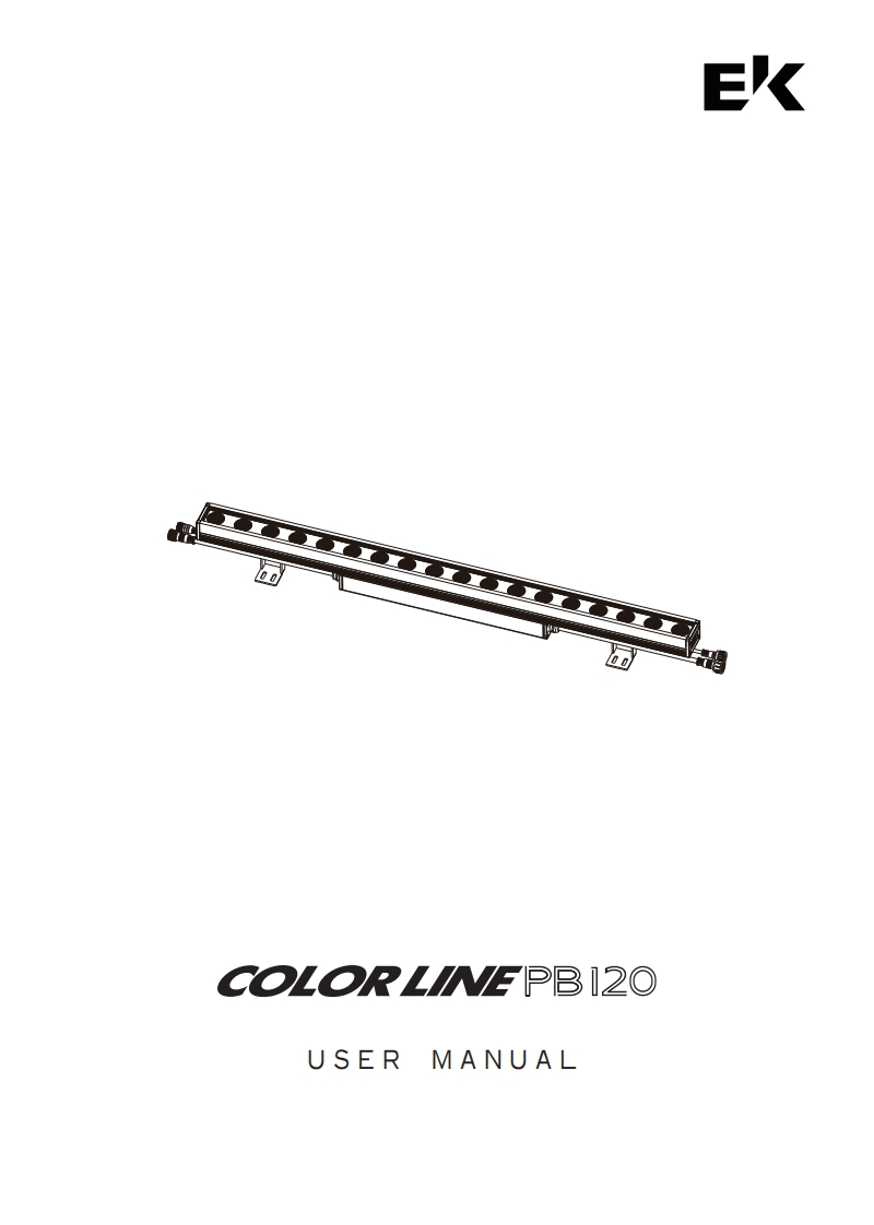 COLORLINEPB120产品使用说明书手册