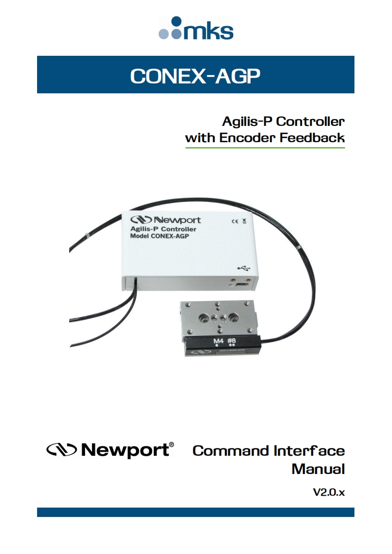 CONEX-AGP-Command-Interface-操作说明书指南