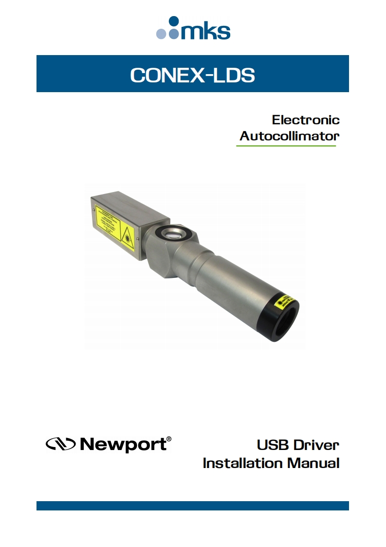 CONEX-LDS-USB-Driver-Installation-操作说明书指南