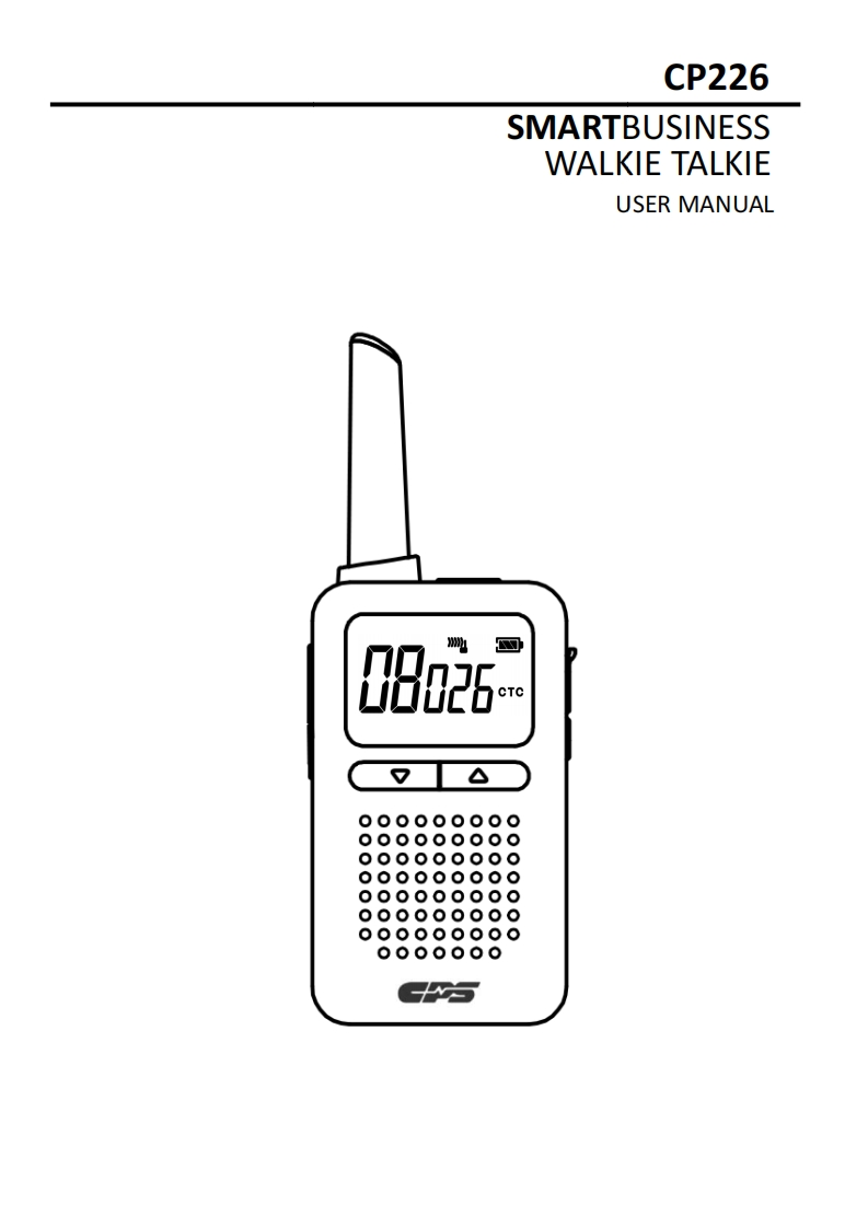 CP226用户使用说明书手册指南