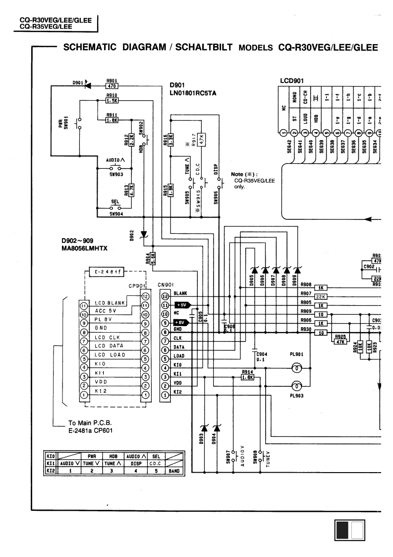 CQ-R30_R35维修手册含电器原理图
