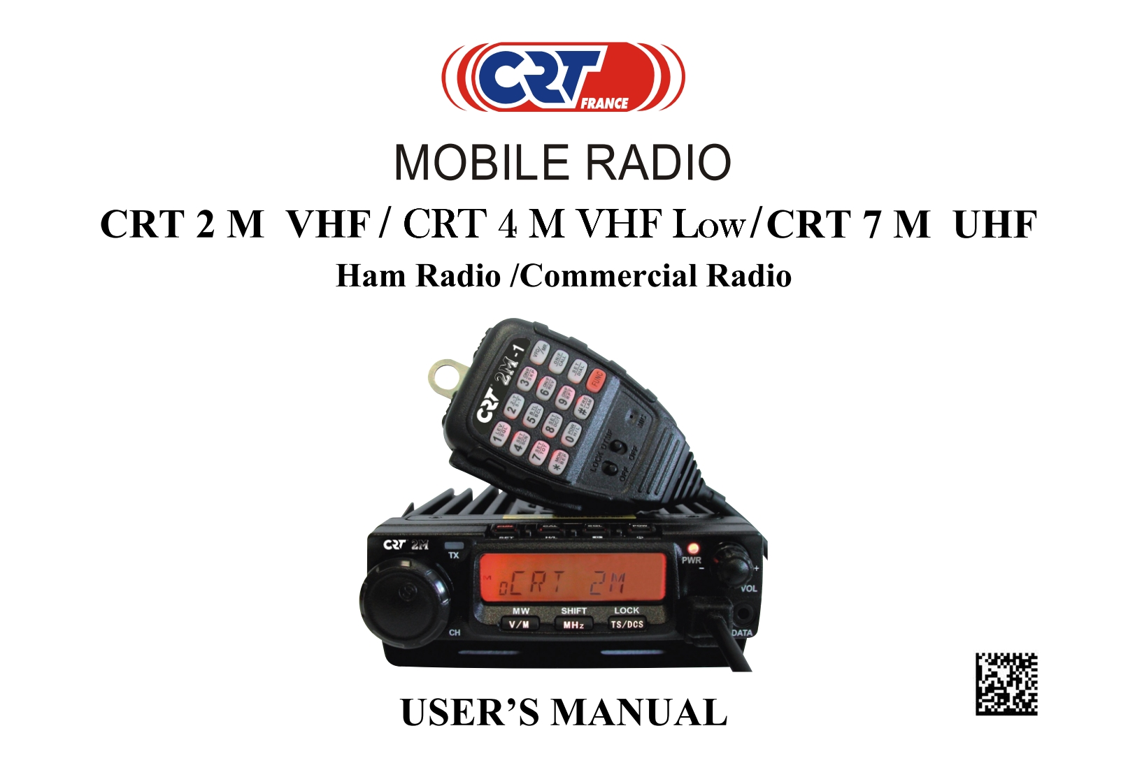 CRT4M操作说明书手册