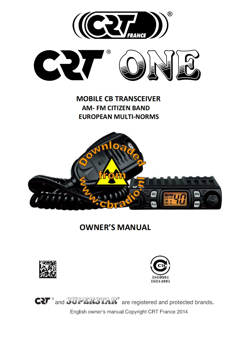 CRT_One_使用说明书手册