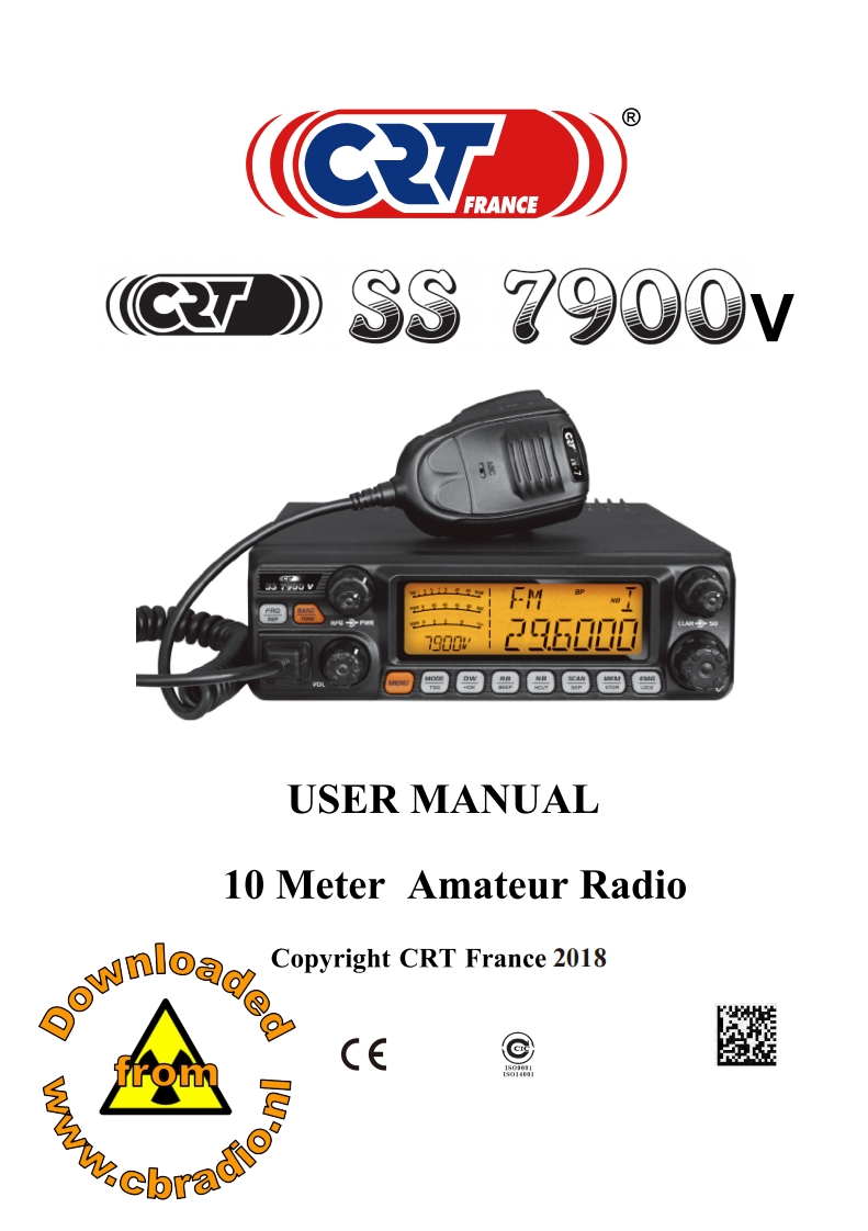 CRT_SS7900V_使用说明书手册