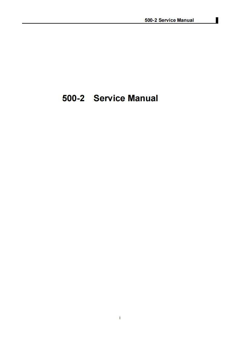 CS100-Service-Manual维修维护说明书手册含电气原理图