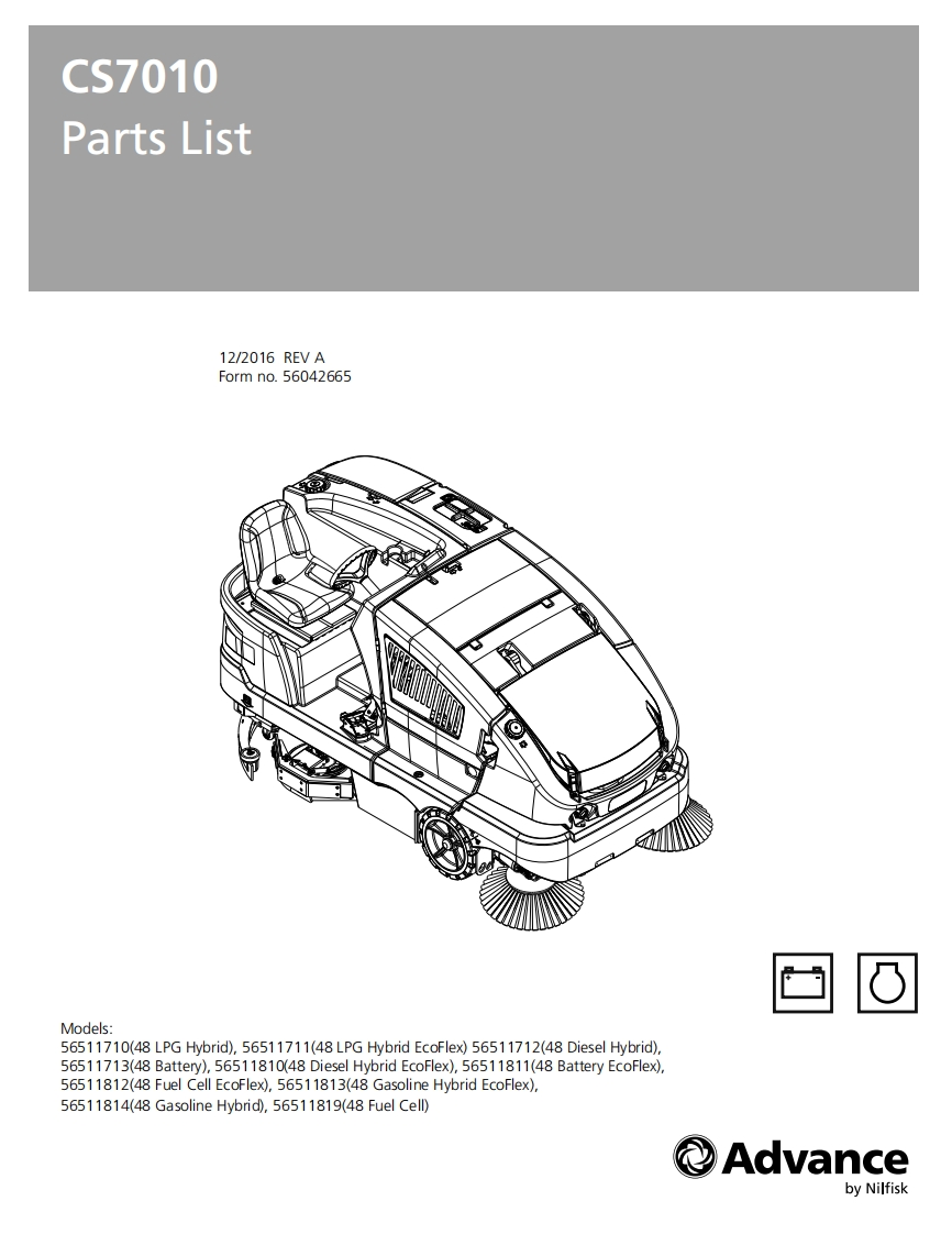 CS7010-parts维修零部件手册-1