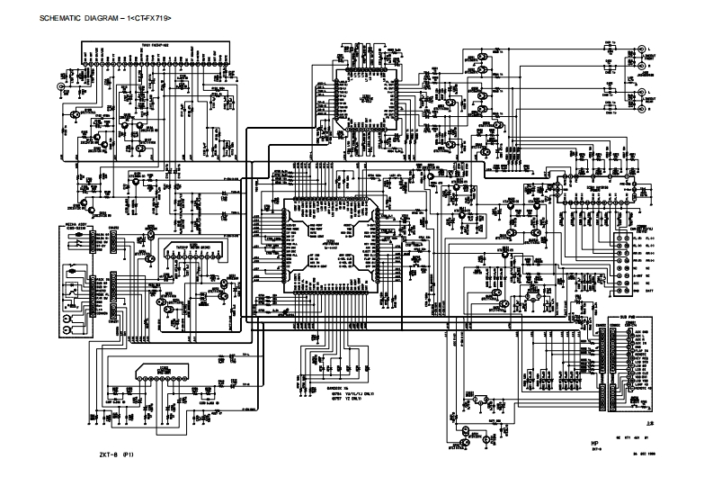 CT-FX719_FX729M_FX929M维修手册含电器原理图