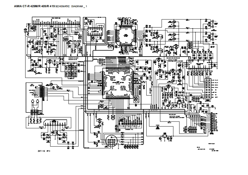 CT-R429M_R409_R419维修手册含电器原理图