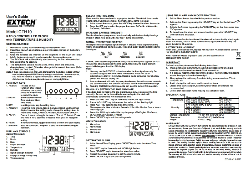 CTH10_安装调试说明书手册