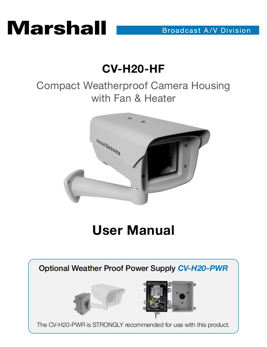CV-H20-HF_使用说明书手册_2020