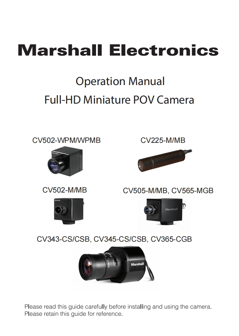 CV225-Operation-使用说明书手册使用说明书手册-20161114