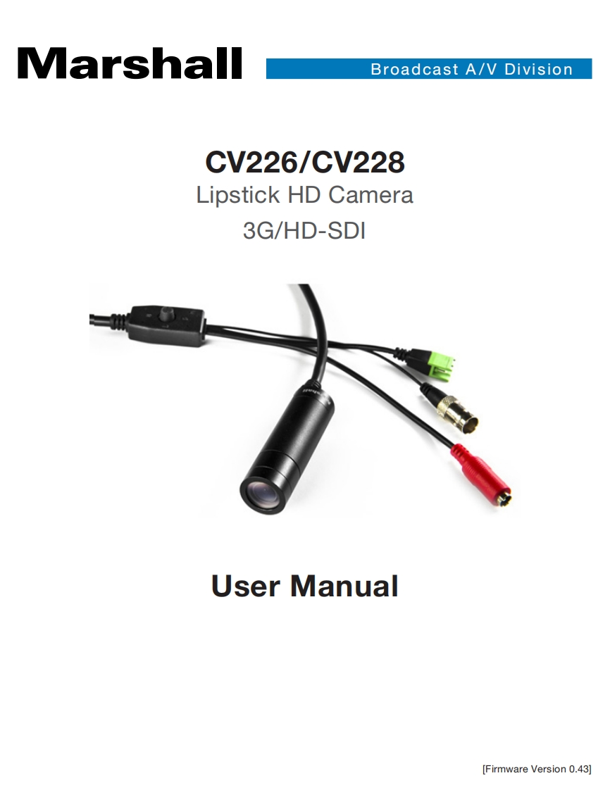 CV228-使用说明书手册